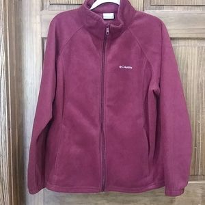 Womens Columbia fleece jacket size 2xl